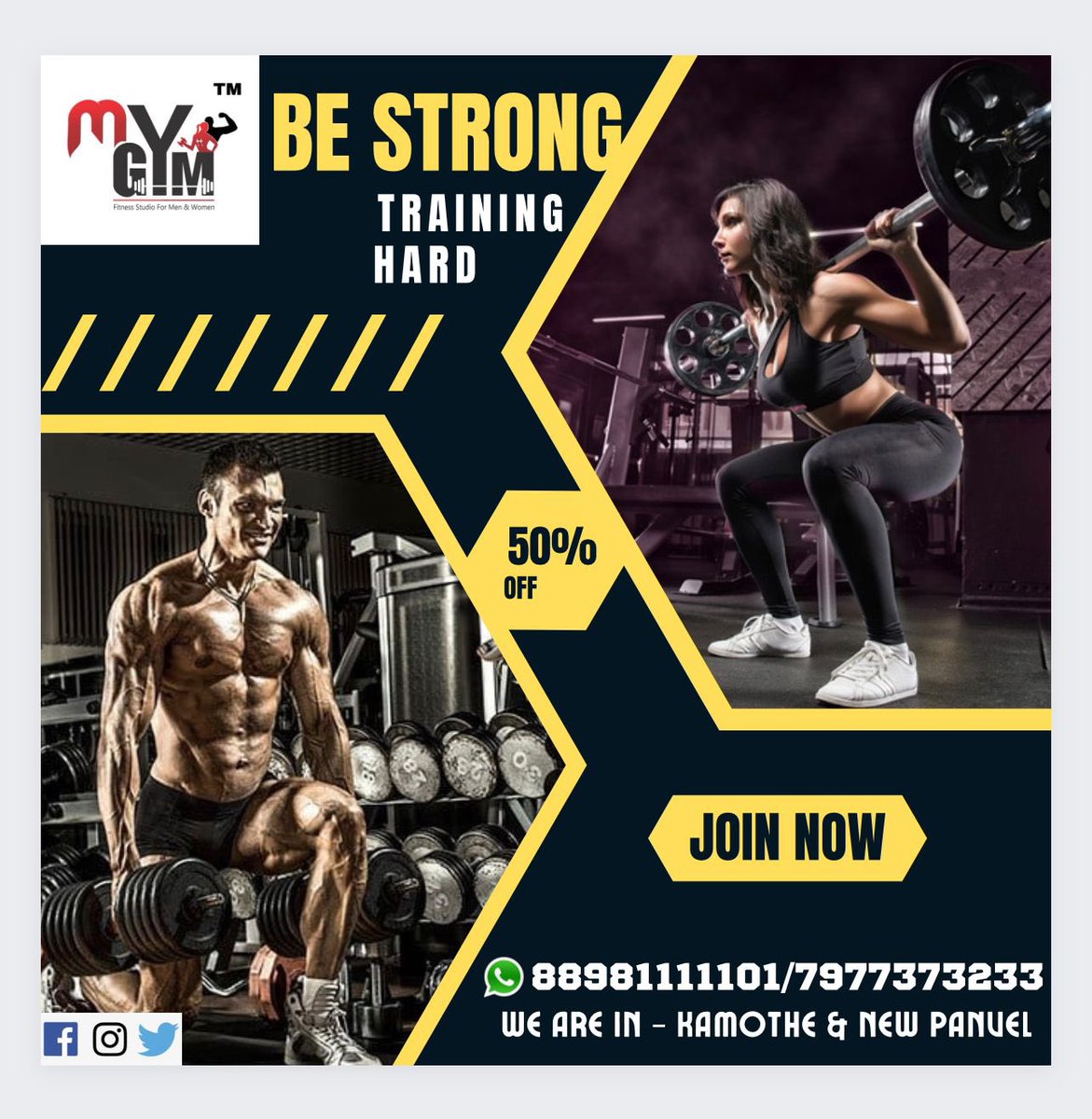 MYGYM15's tweet photo. Get fit with us🏋️‍♀️ https://t.co/5cA9HEq6qk