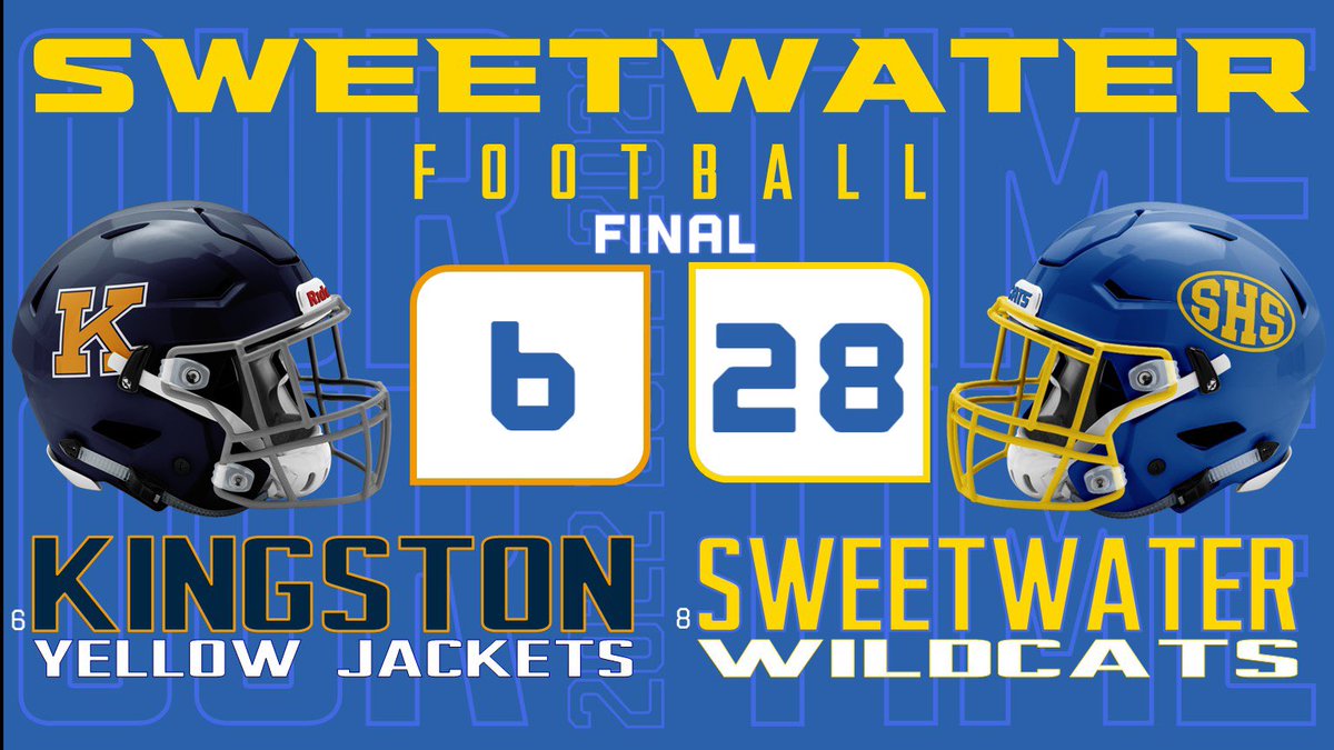 Sweetwater_FB's tweet photo. #8 Sweetwater defeats #6 Kingston and improves to 3-1 (2-0 Region 3-AAA). https://t.co/uTBttxsPoD