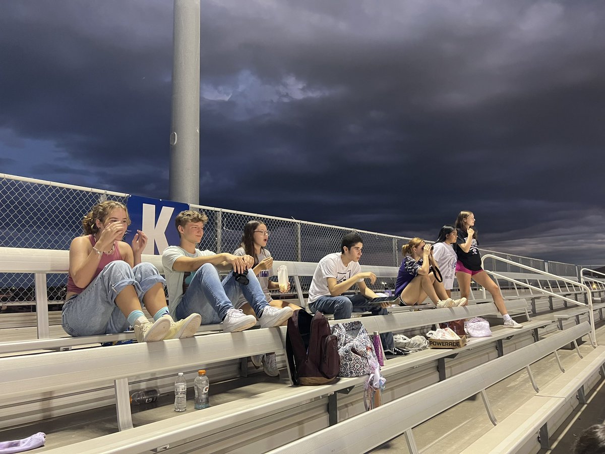 Stattlers working and cheering on the Rattlers!