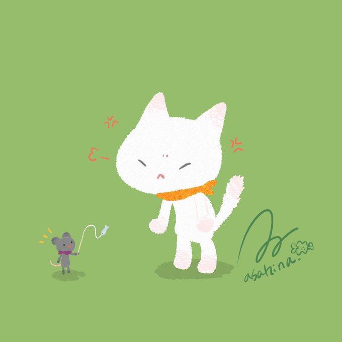 「サイン 白い猫」のTwitter画像/イラスト(新着)｜5ページ目