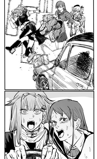 #みなさんの艦これネタ絵見せてくださいチェンソーマンパロ 