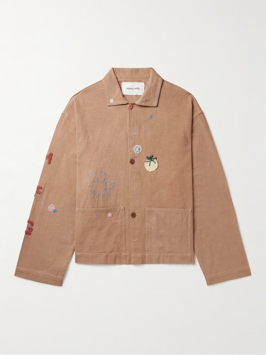 my man wears a $515 jacket (same brand as his Louis Wain premiere look) mrporter.com/en-us/mens/pro…