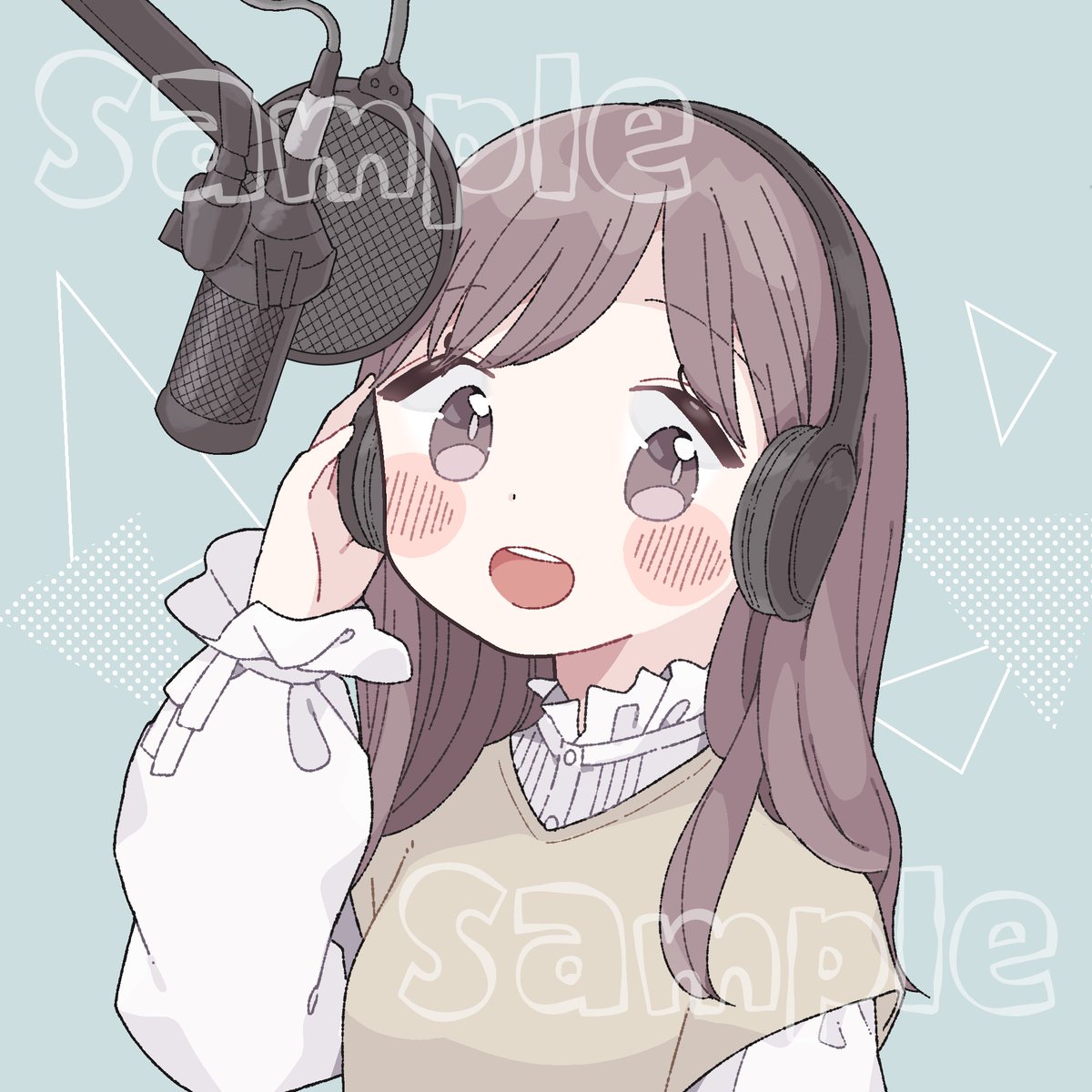 「【ご依頼】8月下旬〜9月上旬のご依頼枠にて制作したイラスト4点ですご依頼誠にあり」|毬那🌸LINE着せかえ発売のイラスト