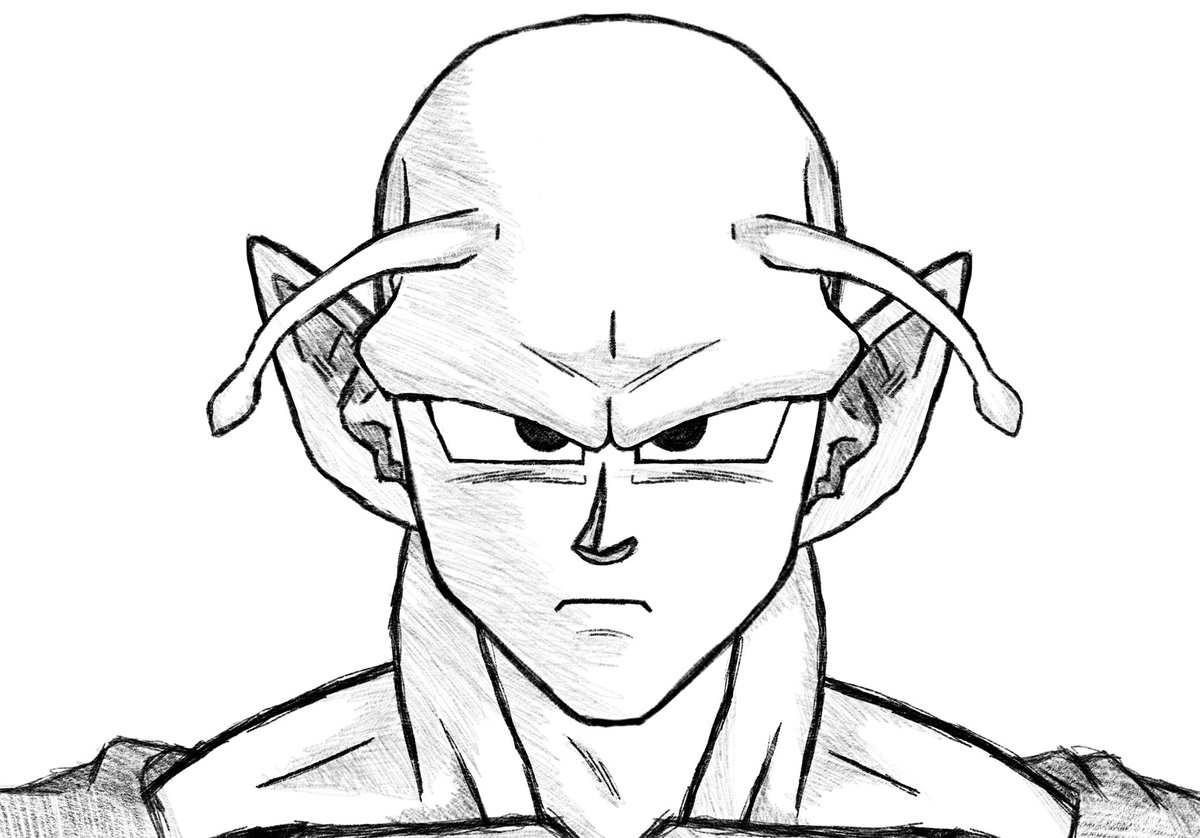 monotone.⠀ fuck you i drew piccolo