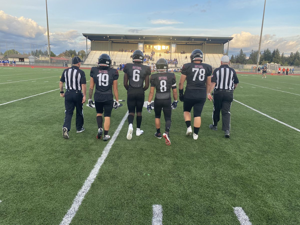 Game Day at Art Crate!  Curtis Vikings vs Bethel Bison.  GO BISON!  #gobison #bisonfootball #bethel #bhs