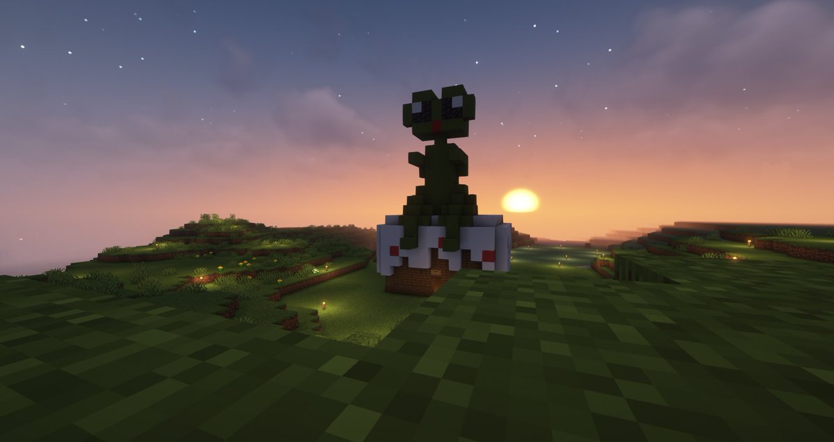 Artfulmelody's tweet photo. HAPPY BIRFDAY @l0stmyfr0g !!! built a little thing on the #kindredsmp for you !!! hope u like (little present inside)… also maybe found ur frog for u!!! congrats on being old 👍👍 ;P thank u to all the other kindred members who helped!!! hope ur day is good 💖 https://t.co/u9Wj378dw6