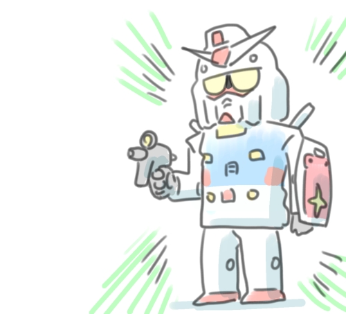 「1下描き2ポーズ変えて色を塗っていく3あともう少し…4完成! 」|にーやんのイラスト