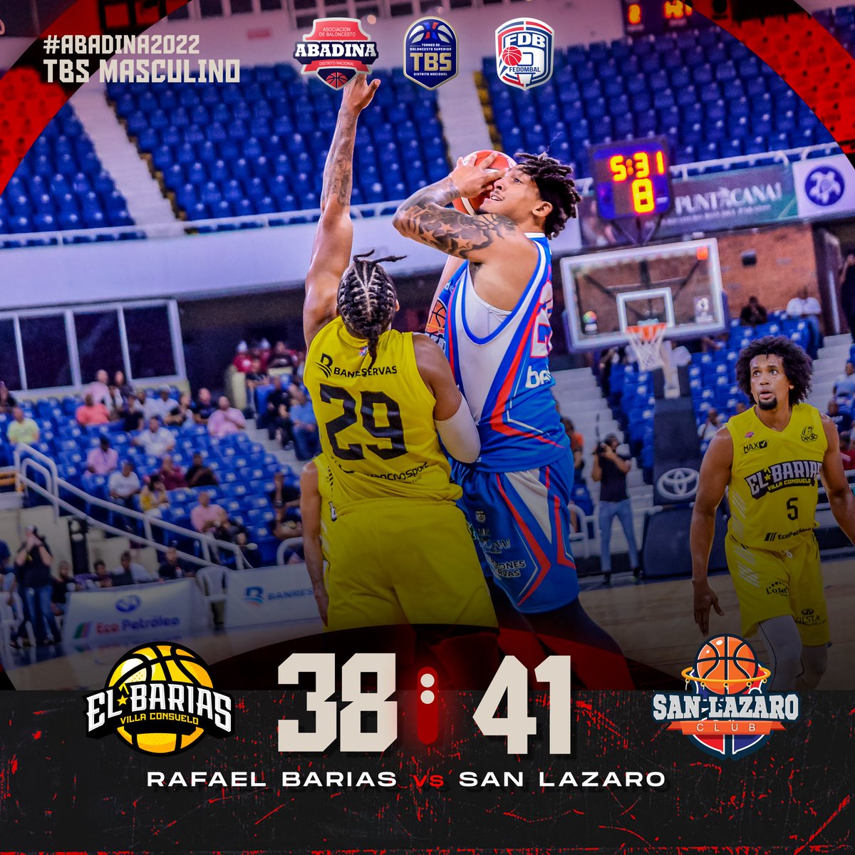 Torneo Baloncesto Superior del Distrito Nacional tweet media