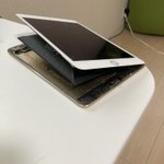 これは新種のホタテですか？いえ、ぱかーんと開いたiPadですｗ