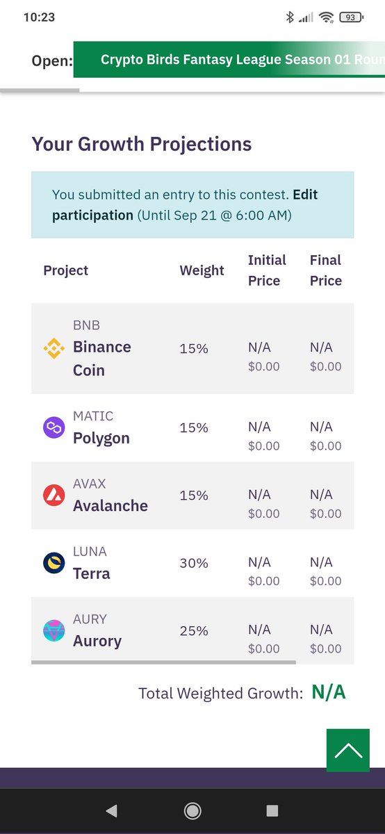 froozog's tweet photo. This is my winning portfolio in #CBFantasyLeague 🏆Not playing yet? Don't miss it! Prizes in #BITCOIN, #cryptocurrency #XCB and #NFT free. https://t.co/HA9T0cd4n3 https://t.co/jBl511MbSO
