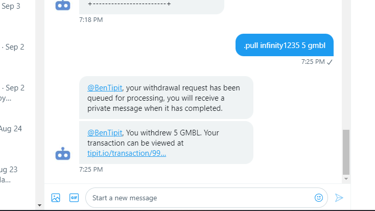 We've made some great improvements this week! Two to note are :

• Users can now ".pull" directly to their account without having to confirm.

• Your ".nft" balance command returns your NFT list much faster, as we have rewritten how it works.