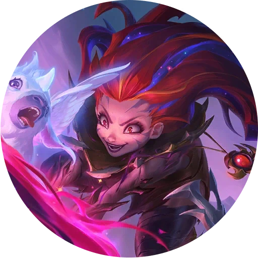 Despite being delayed, Corrupted Zoe's icon was patched into the game files along with the other Corrupted cosmetics 