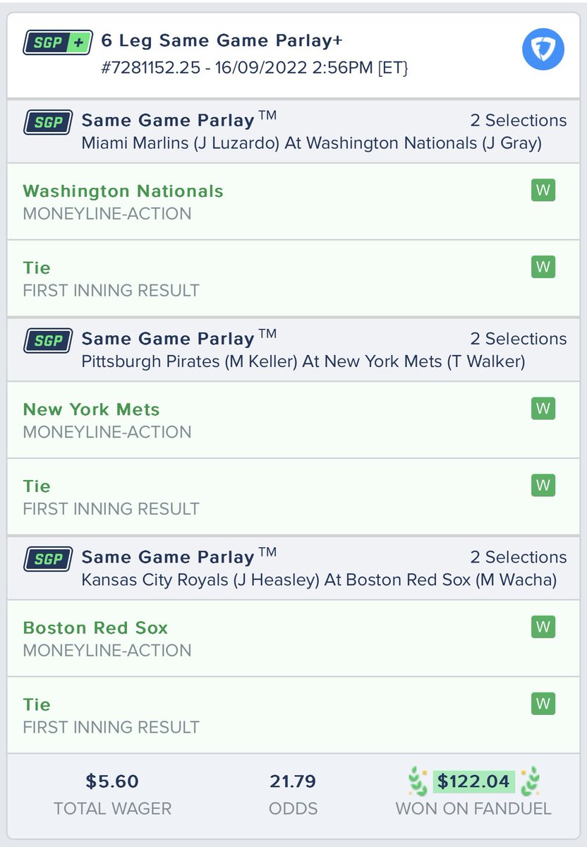 So nice, had to bet it twice lol