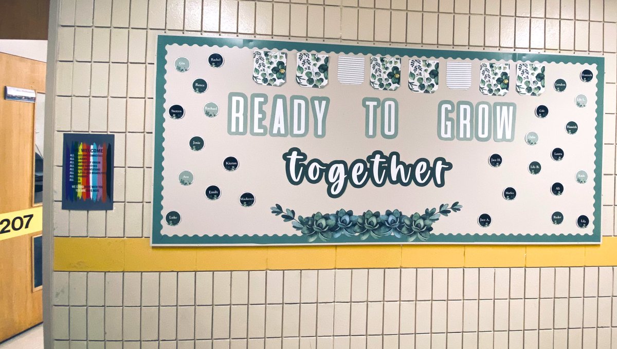 I’ve had the best first full week of school with my Grade 3 and 4 students. I can’t wait to continue to grow together!