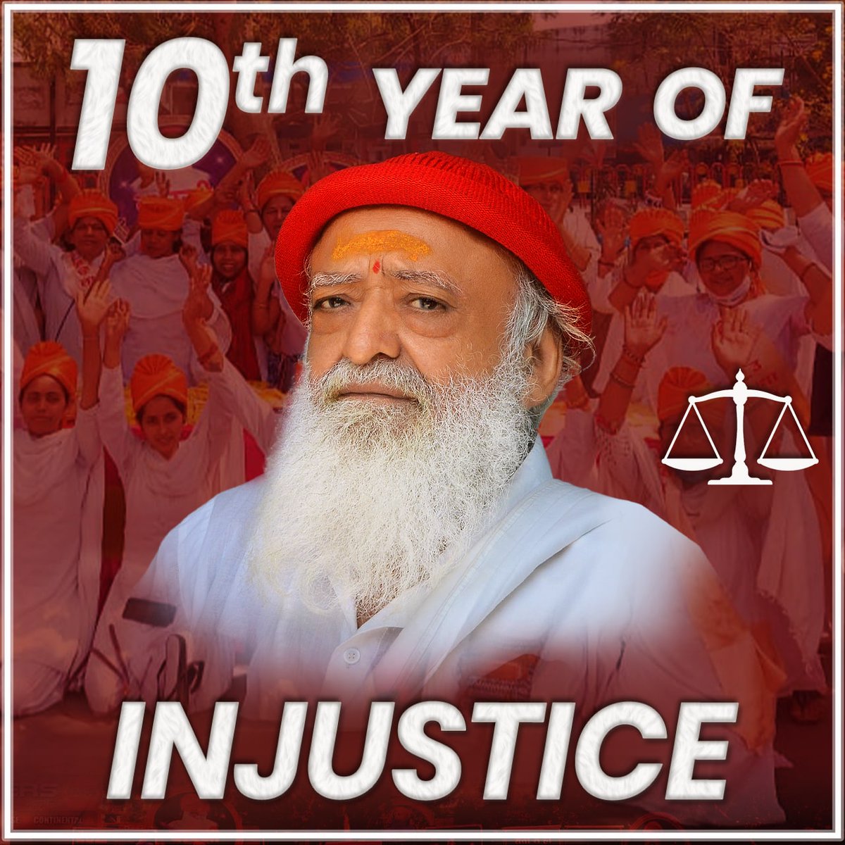 LeekhaRaj1's tweet photo. SC आदेश - उम्रकैद वाले ऐसे कैदी जिनकी अपीलों पर बिना सुनवाई ही उन्हें दोषी बना कर जेल दी हुई है और 10 वर्ष हो चुके जेल में सज़ा काटते हुए, उनकी जमानत हो, तो
Release Asharamji Bapu, Same यही सब उनके साथ
BOGUS Case में हो रहा है,
Ab To Riha Karo उन्हें भी।
#10thYearOfInjustice https://t.co/Q0hMMQsZEd