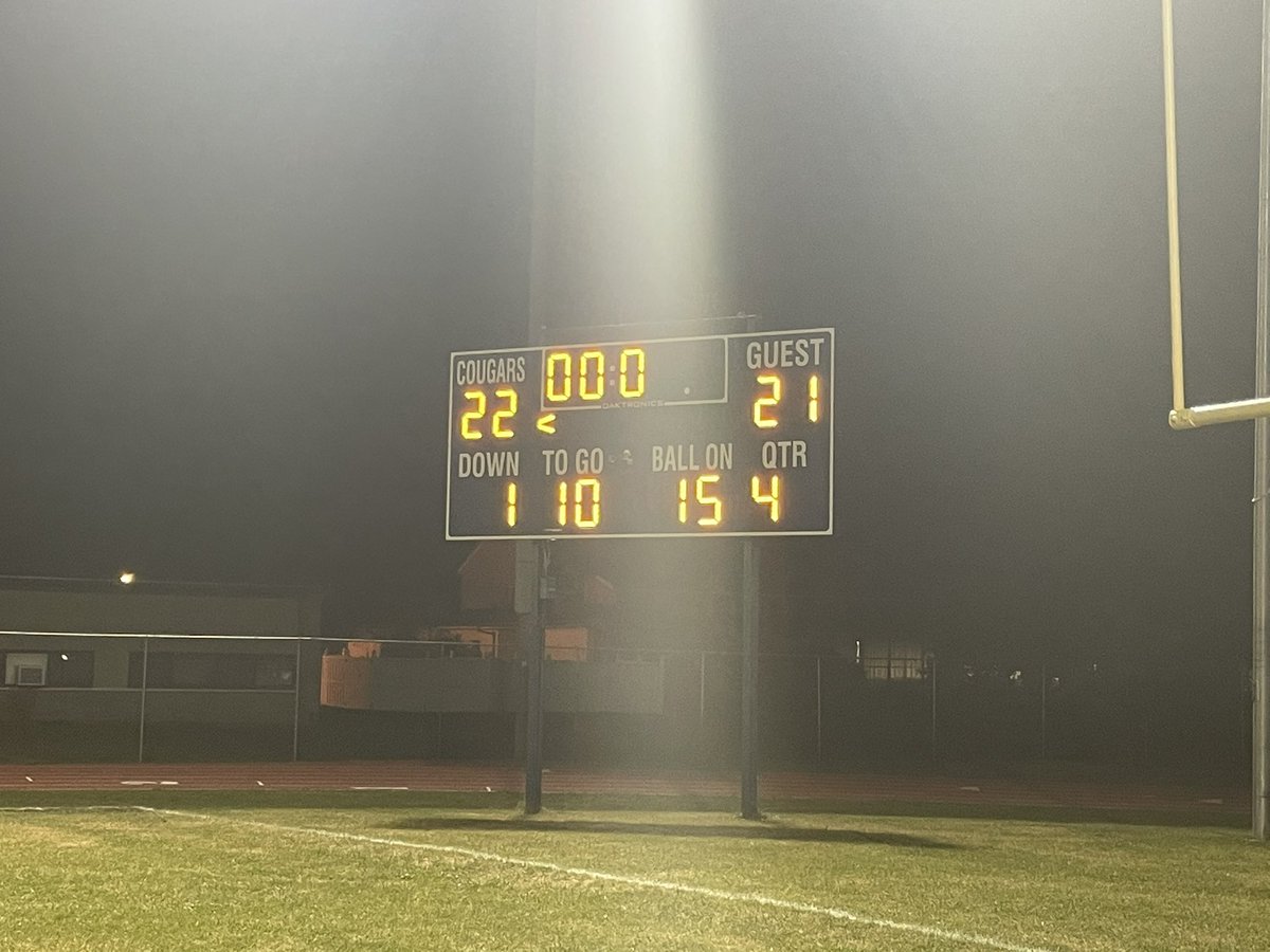 #Cougars pull out the victory tonight with a second half thriller!!!! #GoCougars <a href="/TheD_Zone/">The D Zone</a> <a href="/AD_CougarNation/">AHS Cougar Nation Athletics</a> <a href="/MHSAA/">MHSAA</a> <a href="/MIPrepZone/">MIPrepZone</a> @