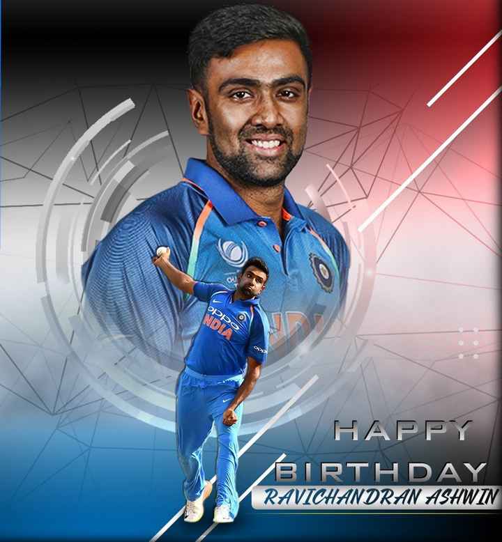 Happy birthday ravichandran Ashwin 