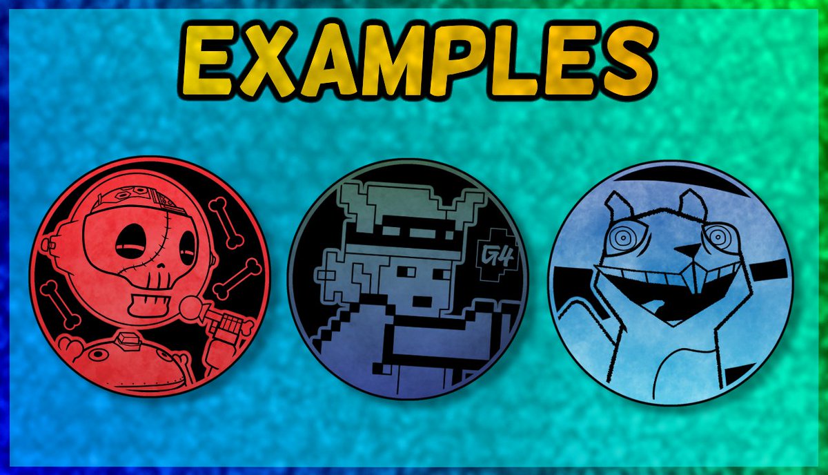 Been thinking about doing this raffle for a while now!

Welcome to The Token Art Raffle!!!!

Basically you do the usual:
- Like
- Retweet
- Follow

And that's it! 

There will be 6 winners!

Raffle ends on September 19th 12 PM CST!!