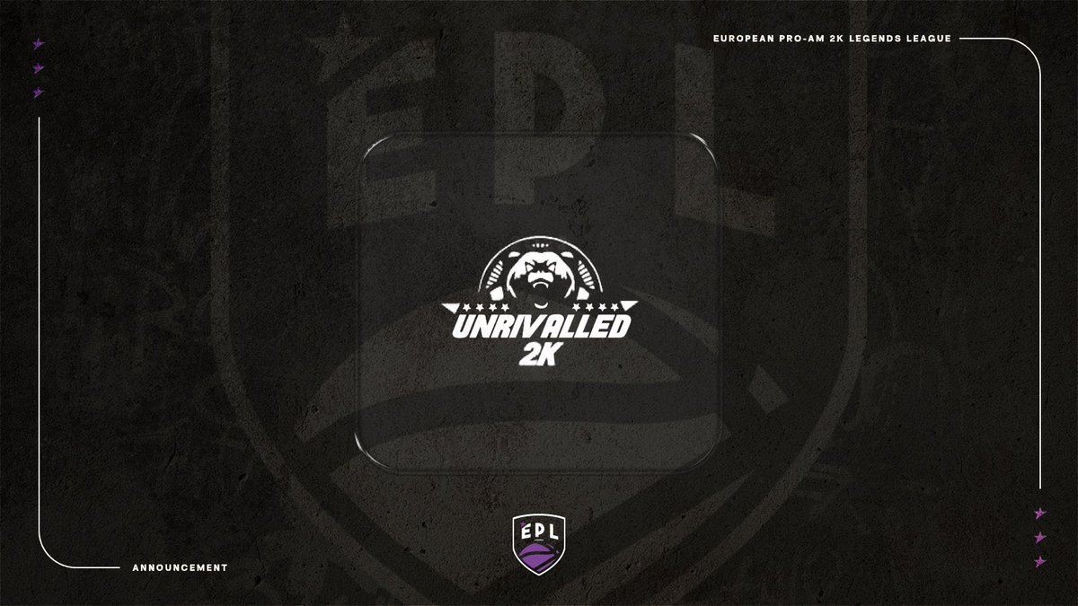 European Pro-Am League (@eplorg) on Twitter photo We would like to Welcome <a href="/Unrivalled2K/">Unrivalled 2K ๐ฟ</a> on our EPL - Legends League ๐ . A Top European Pro Am team is here to fight for the tittle. ๐
EPL Roster:
<a href="/marcelstohl/">Marcel Stohl</a>
<a href="/johnny6ixarms/">Tloneski</a>
<a href="/xpipotato/">20s xpipotato๐๐ฎ๐น</a>
<a href="/JaiiOnline/">๐ป</a>
<a href="/JLB_2K/">JLB</a> We would like to Welcome <a href="/Unrivalled2K/">Unrivalled 2K ๐ฟ</a> on our EPL - Legends League ๐ . A Top European Pro Am team is here to fight for the tittle. ๐
EPL Roster:
<a href="/marcelstohl/">Marcel Stohl</a>
<a href="/johnny6ixarms/">Tloneski</a>
<a href="/xpipotato/">20s xpipotato๐๐ฎ๐น</a>
<a href="/JaiiOnline/">๐ป</a>
<a href="/JLB_2K/">JLB</a>