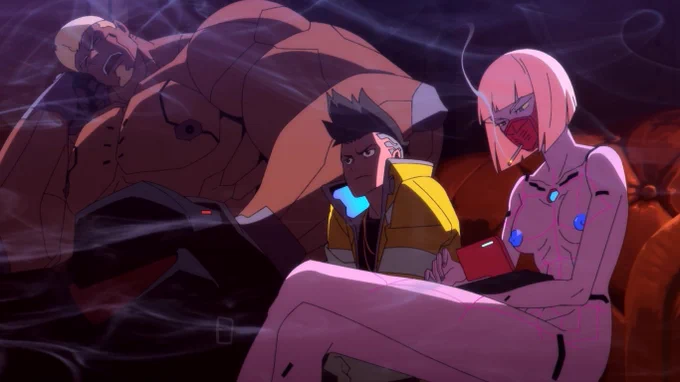 Wowowoowowowowow I like this show alot. #CyberpunkEdgerunners 