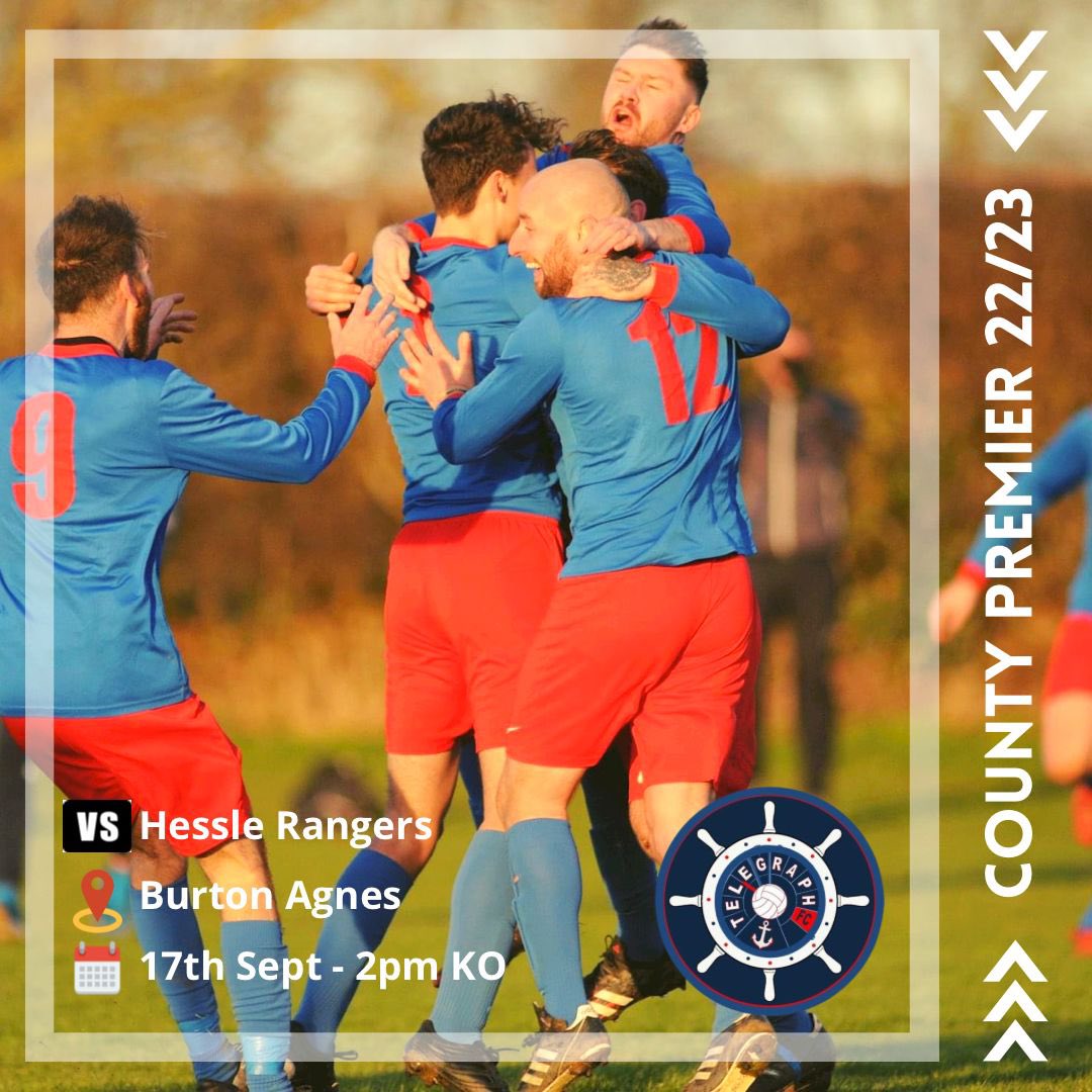 GAME DAY 🙌🏻 

Our season starts at home against @HessleJuniors  

KO 2pm

UTG 🔴🔵