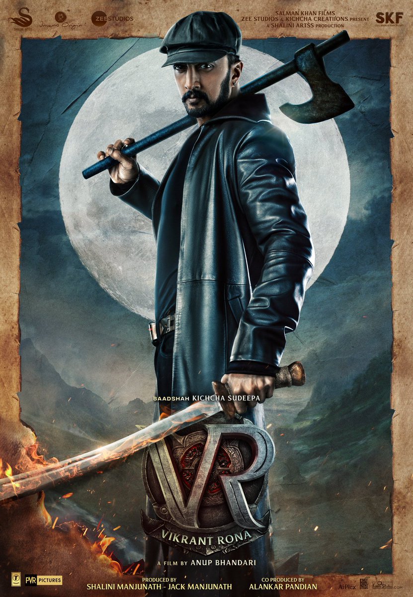 shivanshjigupta's tweet photo. Watched #VikrantRona @KicchaSudeep 's amazing performance. And yes as today content is king Vikrant Rona story is a perfect king have good thriller and degree to degree turns in the movie. So you should watch this movie this weekend with your family and friend #WhatsOnWeekend https://t.co/rDKiwaoyxa