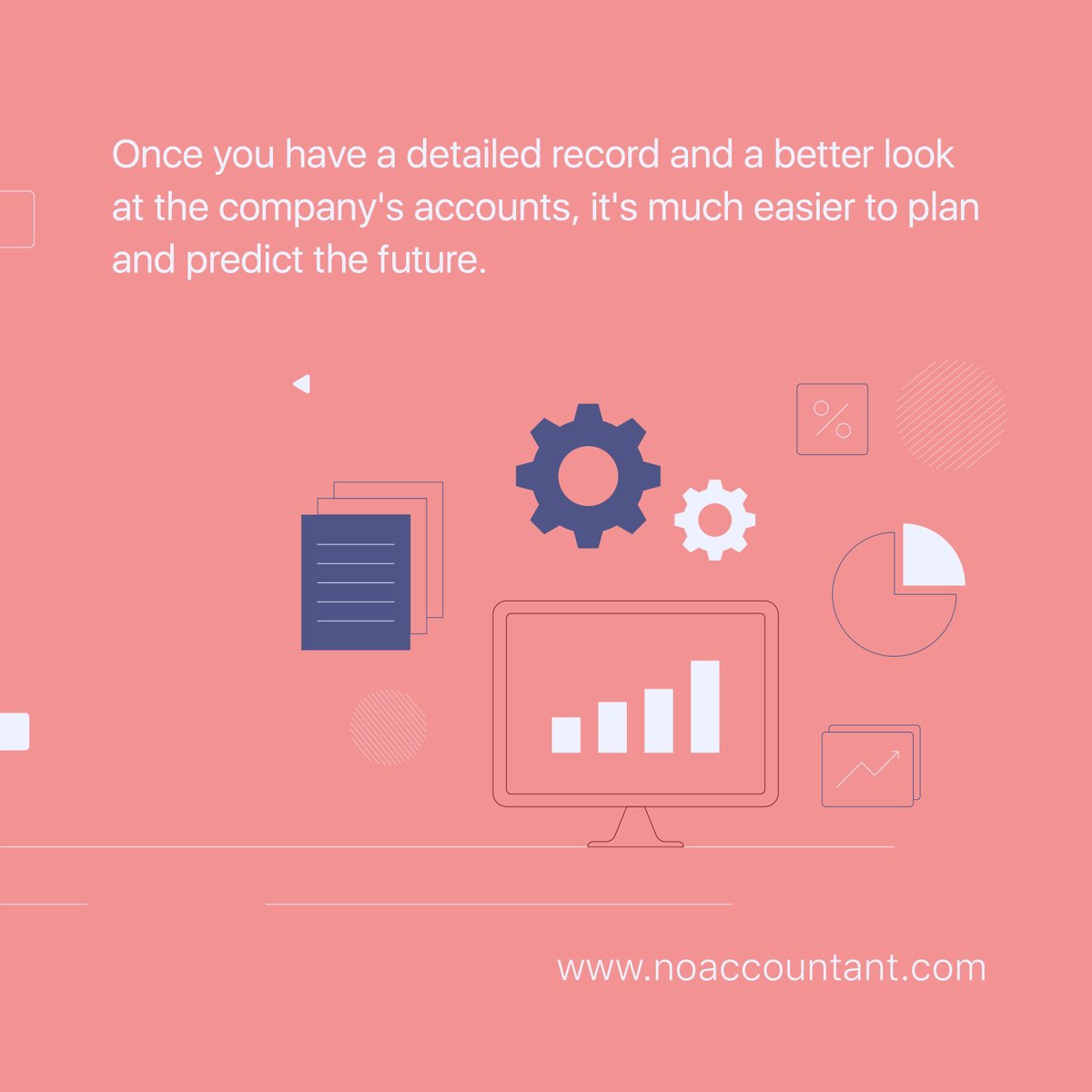 noaccountant's tweet photo. Focus on better solutions
Once you have a detailed record and a better look at the company's accounts,
It's much easier to plan and predict the future.
Visit us: https://t.co/L6hMnxtAGB
.
#noaccountant #accountant #financeplan #business #startup #investment #startupplan https://t.co/dOsGRw49iS