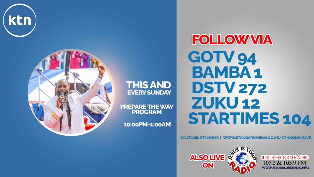 SDABCharlesGero's tweet photo. Prepare the Way program coming to you live on @ktnhome_ 
Don't miss. https://t.co/AZzSzw8y1e