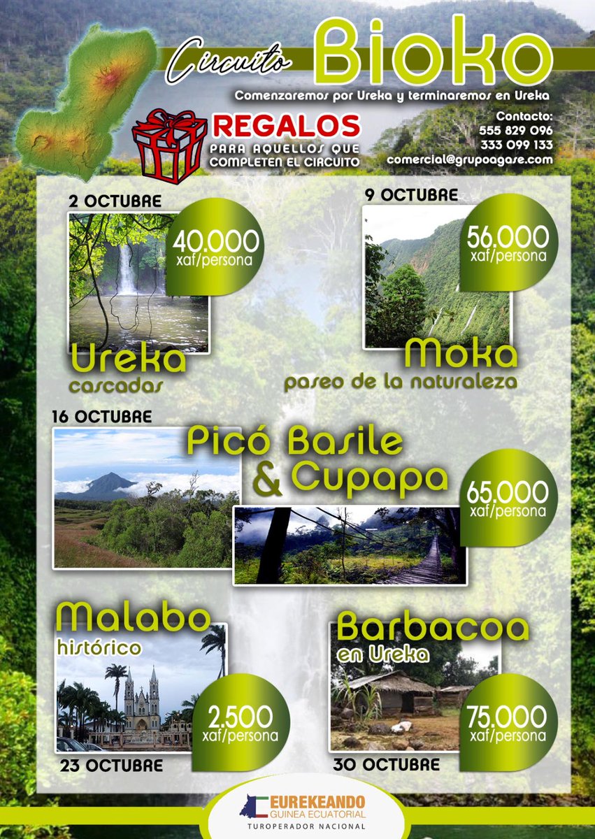 GanetLopato's tweet photo. Nuestro turoperador nacional @eurekeando ha presentado para el mes de octubre un calendario de excursiones, si completas el circuito, tienes premio. Te ánimas? Consulta en cualquier agencia de viajes a partir del martes 20 septiembre. https://t.co/wB4Dkgqf9c