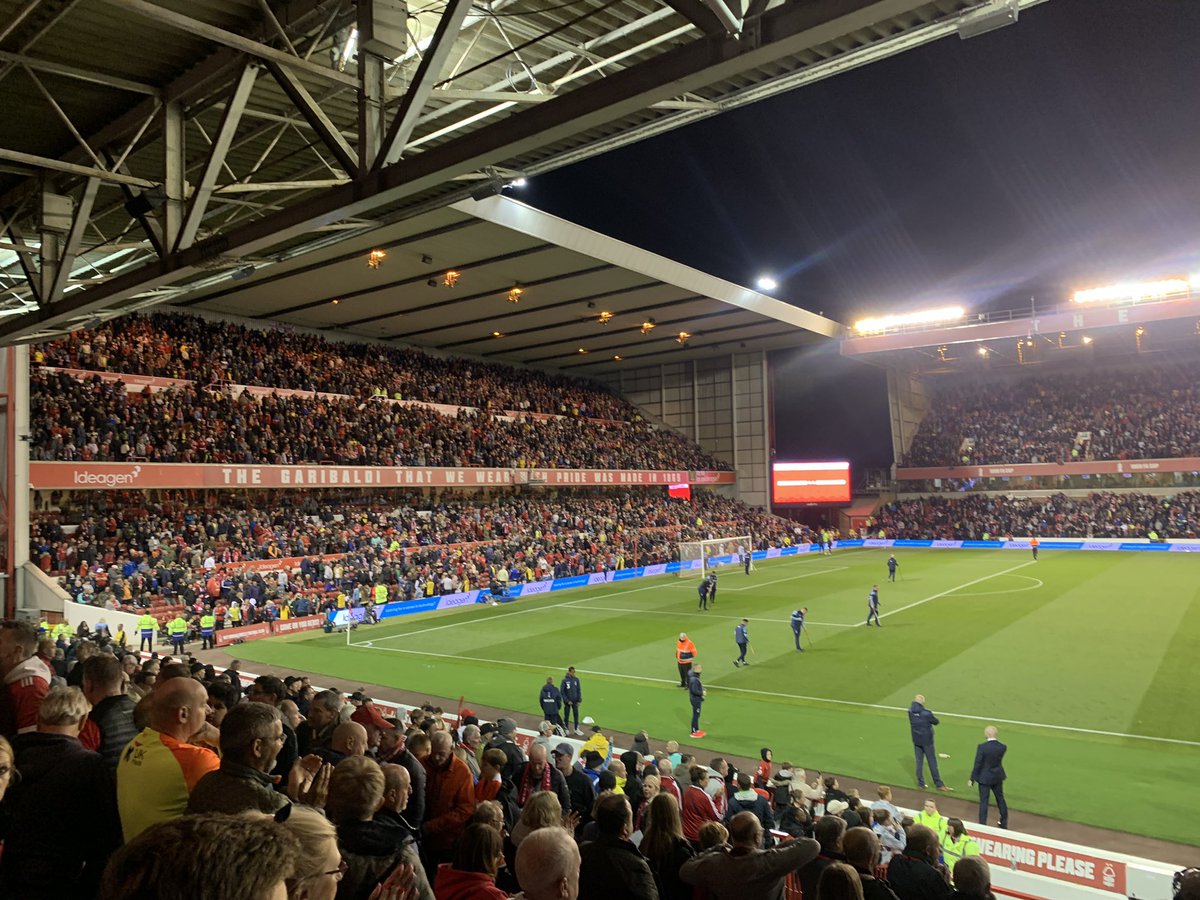 mattforde's tweet photo. Last night I went to see Forest play in the Premier League for the first time since I was 16. Story ends there. #NFFC https://t.co/3CmY3k3x6V