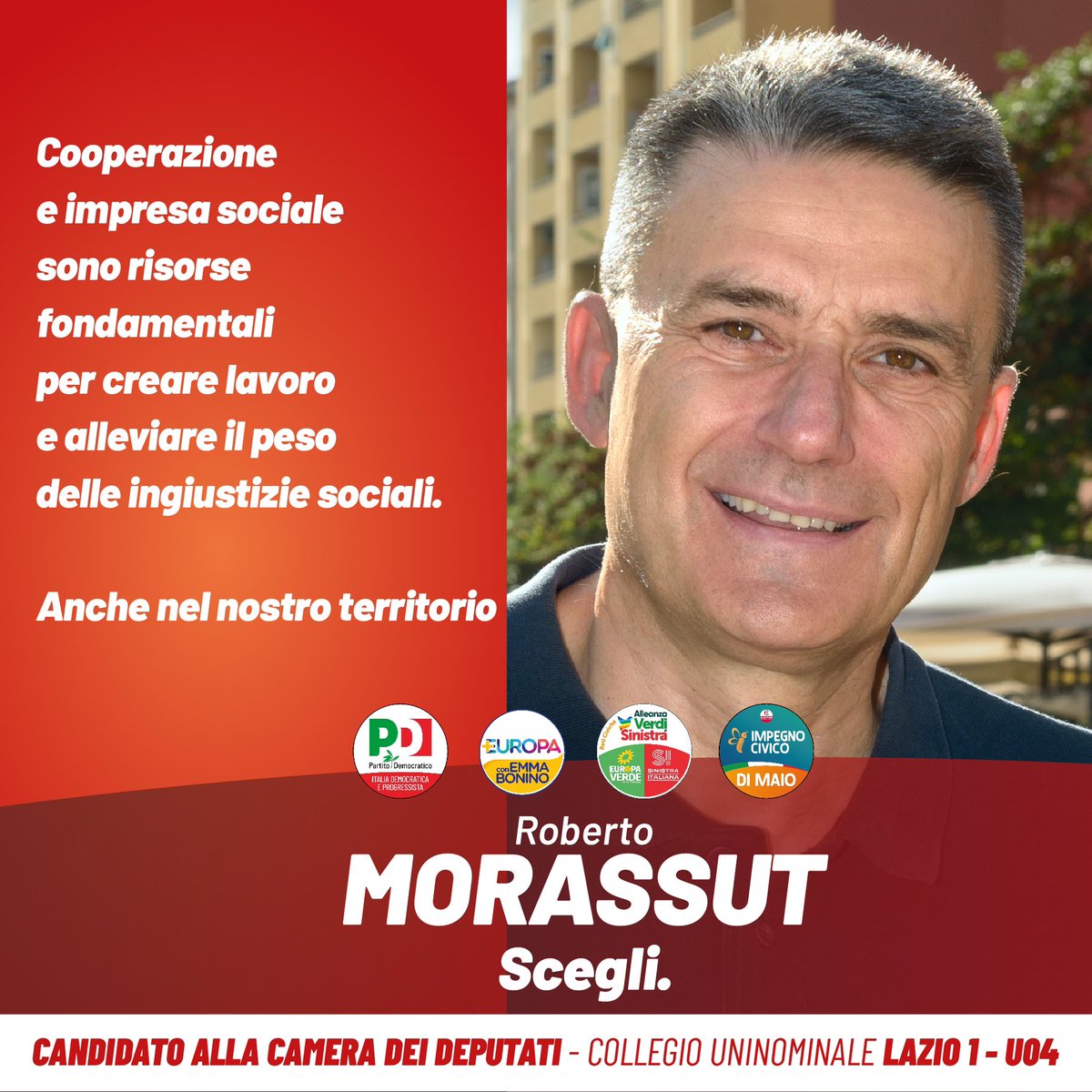 Cooperazione e imprese sociali sono risorse fondamentali.

#Politica #elezioni #Elezioni2022