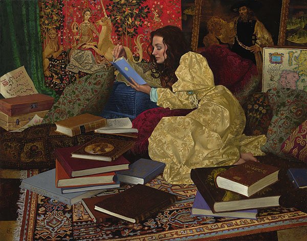 James Christensen (1942 - 2017) A Place of Her Own