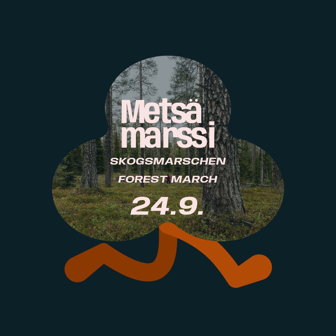 Viikon päästä marssitaan usealla Suomen paikkakunnalla metsien puolesta. Tulossa on vuoden suurin ympäristömielenosoitus! Haluamme haastaa mukaan <a href="/Marttaliitto/">Marttaliitto</a>, @Partiolaiset, <a href="/mielenterveys/">MIELI Suomen Mielenterveys ry</a>, <a href="/Lukiolaiset/">Lukiolaisten Liitto</a>, @Hengitysliitto, <a href="/Allergia_astma/">Allergia Iho Astma</a>, @DodoOrg, <a href="/eetti_ry/">Eetti</a> ja <a href="/Korkeasaari/">Korkeasaari Zoo</a>.