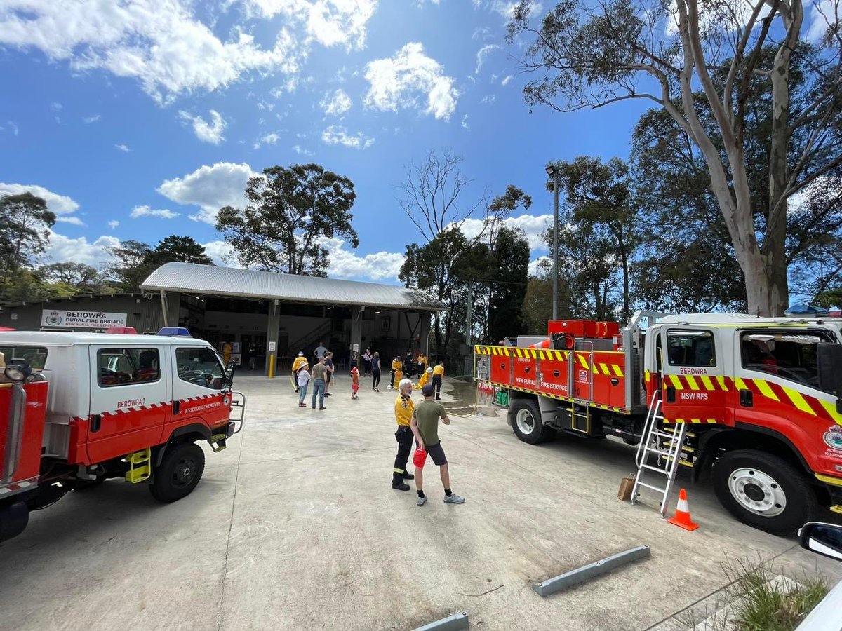 NSWRFS's tweet photo. Thank you to everyone who visited our Get Ready events today! The good news is there are also a number of events happening tomorrow! 🔥
Find out what’s happening near you at https://t.co/zLrvsh2TzH 
#nswrfs #livebushfireready https://t.co/L7eNGeD6yo