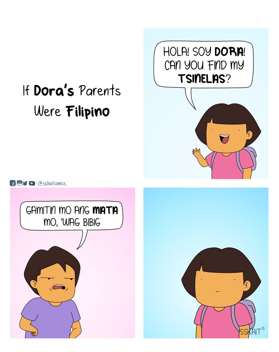 sskaitcomics's tweet photo. Kakaselpon mo yan Dora 😂 https://t.co/SPzKsCRRuT