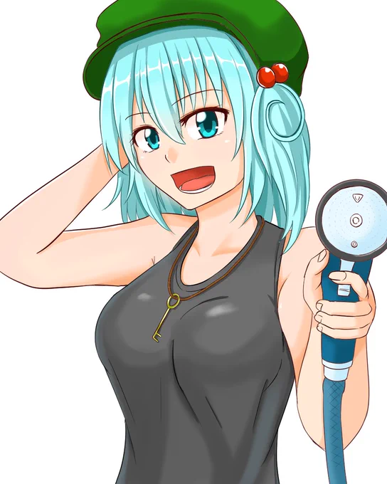 夏とか関係なく平然と水をかけてくる系の河童 