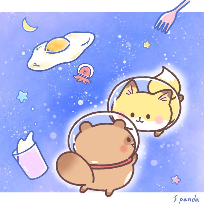 ゆるい動物のtwitterイラスト検索結果