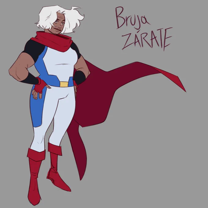 I wanted to design some costarican leyends as if they were comic characters, I might develop this more for fun 