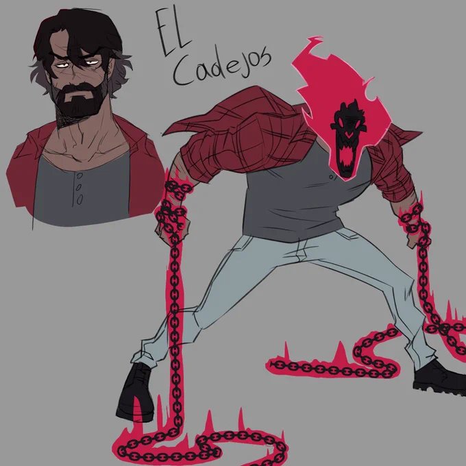 I wanted to design some costarican leyends as if they were comic characters, I might develop this more for fun 