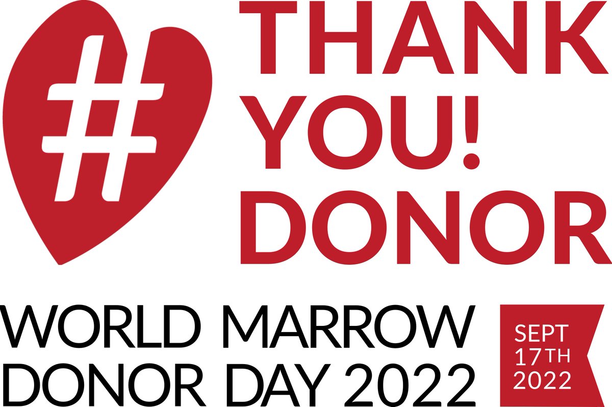 Happy World Marrow Donor Day! Today we thank donors worldwide 🌎 that have stepped up to selflessly help patients in need of a stem cell transplant 👫. RT to spread the word 💬 and create awareness in your community. #WMDD2022 #thankyoudonor 

Read more ⬇️
ebmt.org/ebmt/news/cele…