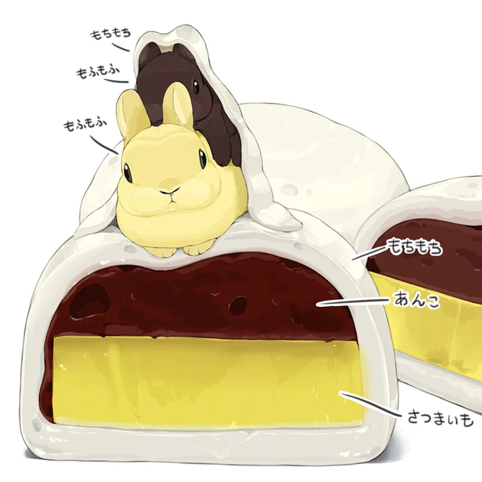 いきなり団子(熊本)見た目は大福っぽいですけど、大福とは微妙に違う輪切りのサツマイモと小豆餡をもちもちの皮で包んだ熊本の郷土菓子。元々は餡子が入っていない物で、サツマイモを小麦を練った生地で包んで蒸していたのだとか。 