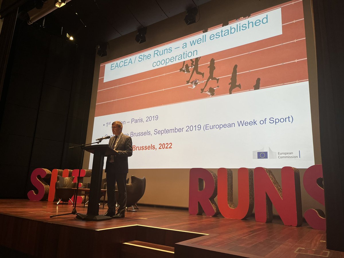 @isfsports (@isfsports) on Twitter photo "This project, #SheRuns2022, shows precisely how to promote gender equality and how to promote sport activities among everyone, but especially, for this event, women and girls in sports." - <a href="/lelosyv/">Yves Le Lostecque</a>, EACEA Head of Erasmus Mundus & Sport Unit "This project, #SheRuns2022, shows precisely how to promote gender equality and how to promote sport activities among everyone, but especially, for this event, women and girls in sports." - <a href="/lelosyv/">Yves Le Lostecque</a>, EACEA Head of Erasmus Mundus & Sport Unit