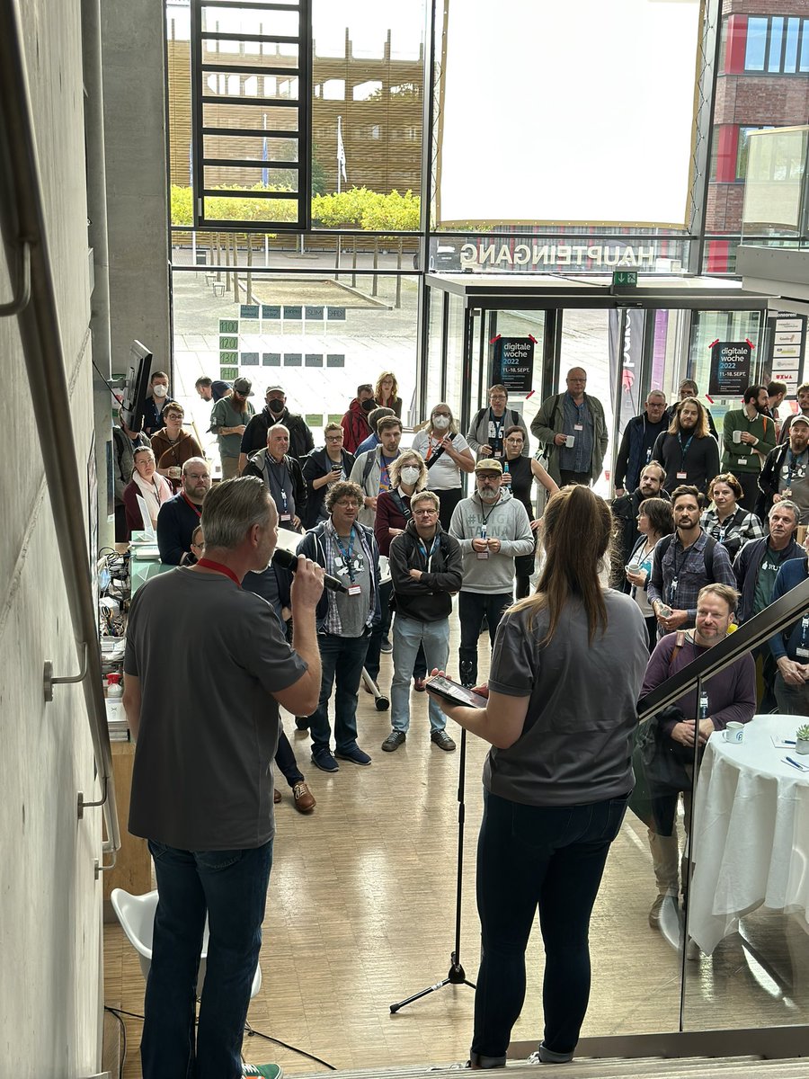 Schön, dass ihr alle da seid 🙌 #bcki22