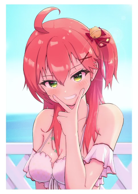 ホットなサマーだったにぇ#miko_Art 