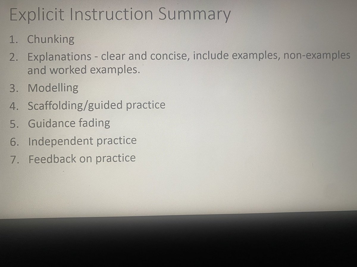 PearceMrs's tweet photo. Nothing like leading a T&amp;L briefing at my own school. A great one this week - revisiting the ‘active ingredients’ of each strategy in our T&amp;L framework. https://t.co/sydFIZMPKT