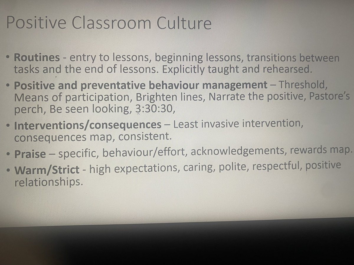 PearceMrs's tweet photo. Nothing like leading a T&amp;L briefing at my own school. A great one this week - revisiting the ‘active ingredients’ of each strategy in our T&amp;L framework. https://t.co/sydFIZMPKT