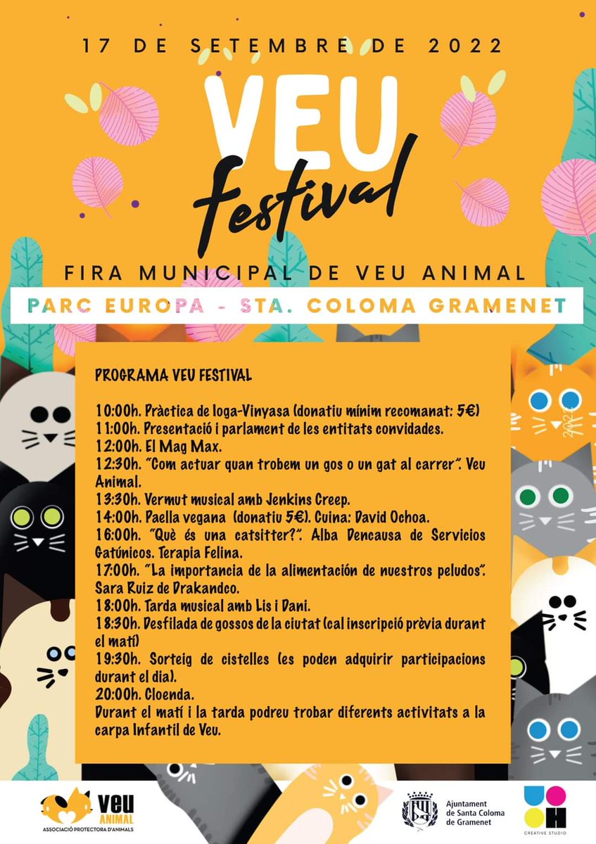 scgramenet's tweet photo. Tot enllestit al Parc d'Europa per a l'inici de la Fira @veuanimal que s'allargarà durant tot el dia amb una programació d'activitats per a tots els públics https://t.co/GtLlriT7zd