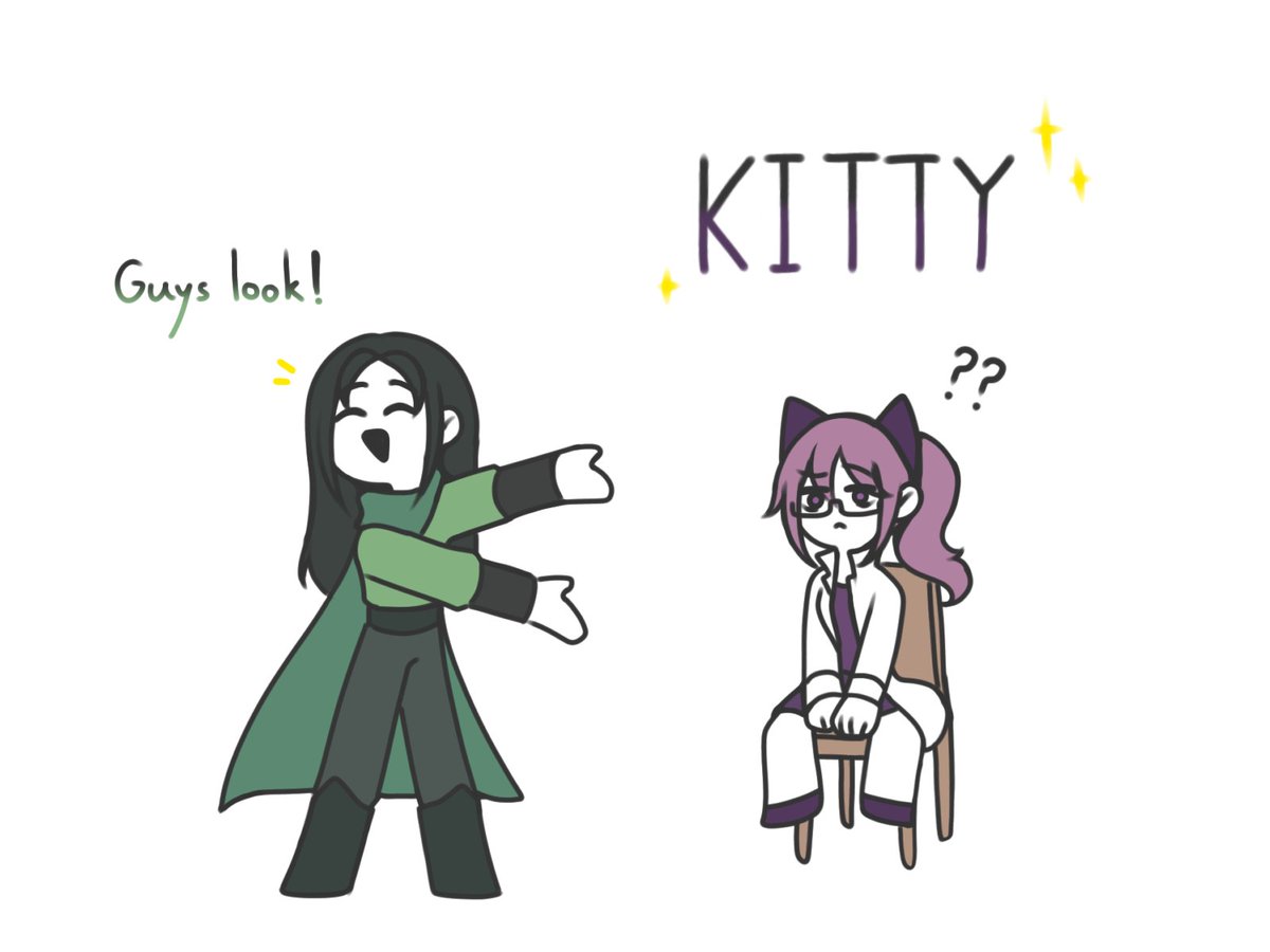 GreyCat_ST's tweet photo. Kitty! ✨

#mbti #mbtiart #enfj #intp https://t.co/fmtNikv7qN