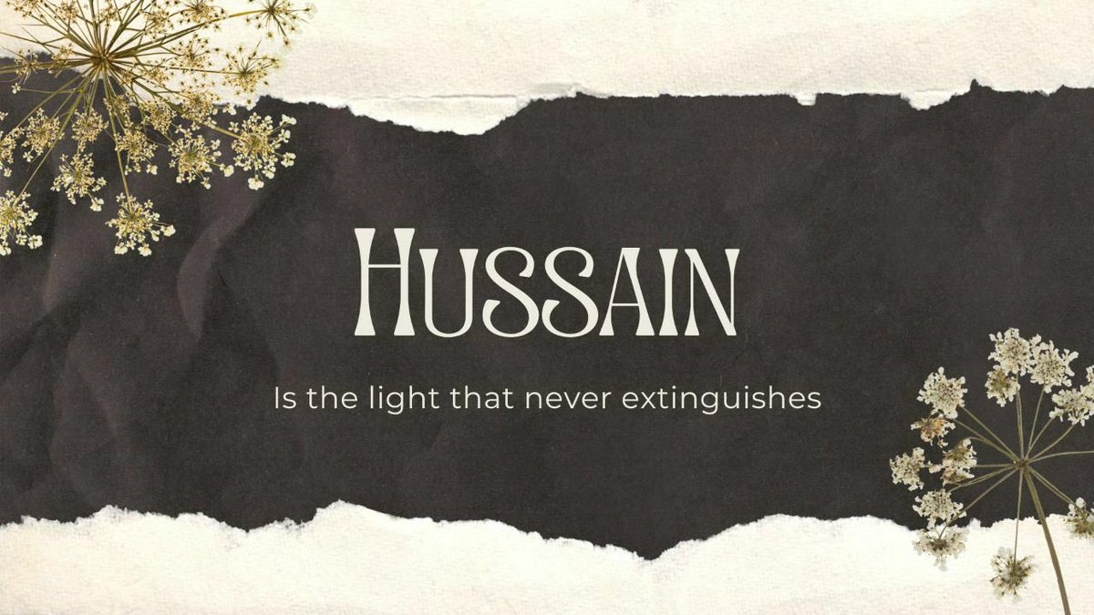 Hussain is the light that never extinguishes.
#Arbaeen2022