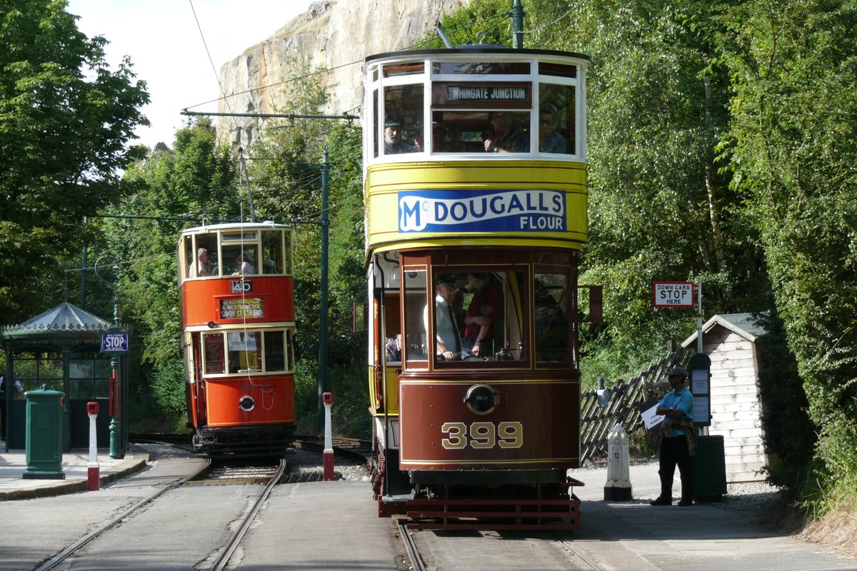 Today is Tram Day.
This is a special day when most of our operational trams will be running. 
To mark the passing of Her Majesty Queen Elizabeth II, the day will start with a procession of trams which were in service at the time of the birth of HM Queen Elizabeth II.